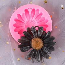 Daisy Chamomile Flower Silicone Mold Car Aromatherapy Epoxy Handmade Soap Candle Mold Diy Decoration Mold 2024 - buy cheap