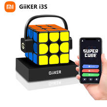 Xiaomi-súper cubo inteligente Giiker i3s AI, mágico, magnético, Bluetooth, APP de sincronización, rompecabezas, actualización de Juguetes 2024 - compra barato