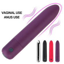 Strong Vibration Powerful Dildo Vibrator 10 Speeds Sex Toys for Women Clitoris Stimulator G-spot Massager Mini Bullet Vibrator 2024 - buy cheap