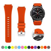 Ремешок для Samsung galaxy watch 3 46 мм Gear S3 Frontier bip/active, браслет для часов Huawei watch gt 2/2e 42 мм, 20/22 мм 2024 - купить недорого