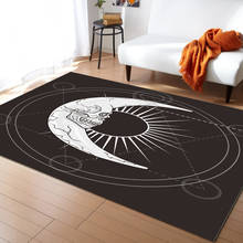 Sun Moon Skull Carpets for Living Room Children's Room Carpet Bedroom Bedside Blanket Kitchen Doormat 2024 - buy cheap