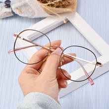 Vintage Titanium Glasses Frame Women Round Eyewear Men 2020 New Luxury Brand Myopia Prescription Optical Eyeglasses Frame 2024 - buy cheap