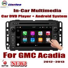 Auto GPS Navigation For GMC Acadia 2013-2016 Car Android Multimedia Player CD DVD Radio Stereo AMP BT USB SD AUX WIFI HD Screen 2024 - buy cheap