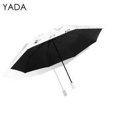 YADA-paraguas con diseño de gato y perro para hombre y mujer, sombrilla plegable a prueba de viento con diseño de animales, lluvia, sol y lluvia, YS200246 2024 - compra barato