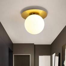 Corridor Ceiling Lamp Nordic Style Single Head Modern Simple Bedroom Ceiling Light  Balcony Led Lamp Stair Lighting E27 2024 - buy cheap