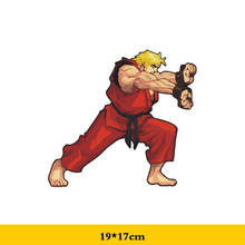 Dawasaru Funny Car Sticker Hadouken Creative Cover Scratch Sticker Car Styling Decoration Sticker Laptop Decal PVC,19cm*17cm 2024 - buy cheap