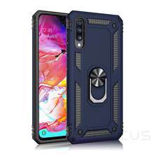 Luxury Armor Soft Shockproof Case For Samsung Galaxy A70S SM-A707F/DS A707FN A70 S Silicone Bumper Hard Cover Metal Ring Case 2024 - buy cheap