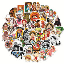 10/30/50pcs/pack ONE PIECE Stickers Waterproof Trendy Water Bottle Laptop Stickers Decal Graffiti Patches for Teen Girls manga 2024 - buy cheap