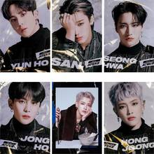 Pintura em tela ateez membros kpop posters arte nórdico posters e impressões de parede fotos para sala estar decoração 2024 - compre barato