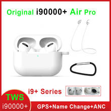 Оригинальные i90000 + Pro TWS ANC Aire pro3 1:1 наушники беспроводные наушники с шумоподавлением Bluetooth PK i90000 pro i200000 TWS 2024 - купить недорого