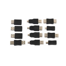 Kit de adaptadores 12 en 1 OTG USB2.0 Mix Set F/M Mini Adaptador convertidor USB macho a hembra Micro USB para PC, 12 Uds. 2024 - compra barato