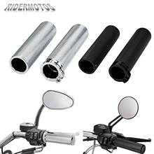 Universal Motorcycle 1" 25MM Hand Grips Handlebar All Aluminum Black/Chrome For Harley Sportster XL Touring FLHR Dyna Softail 2024 - buy cheap