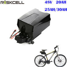 Frog-Batería de bicicleta eléctrica, paquete de batería de 48 v, 20Ah, 25ah, 30ah, 18650, compatible con 48 voltios, 8fun, bafang, 1000w, 750w, bbs01, bbs02 2024 - compra barato