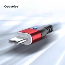 Oppselve магнитное зарядное устройство Micro USB Type C кабель для iPhone 12 Mini 11 Pro Max Samsung Huawei мобильный телефон Быстрая зарядка провод Cavo 2024 - купить недорого