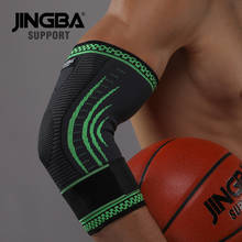 Jingba apoio 1 pçs náilon basquete joelheiras cotovelo cinta suporte protetor + pulseira boxe mão envoltórios apoio tornozelo apoio 2024 - compre barato