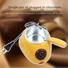 Chocolate Candy Melting Pot Electric Chocolate Fountain Fondue Chocolate Melt Pot Melter Machine DIY Kitchen Tool Handmade Soap 2024 - buy cheap