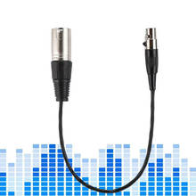 Mini Cable de Audio XLR de 3 pines, 30cm, macho a hembra/macho, para micrófono, cámara SLR, nuevo 2024 - compra barato