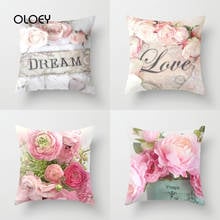 European Rose Soft Cushion Cover Home Bedroom Hotel Car Decoration Cushion Cover Wedding Personality Gift Soft and Comfortable . 2024 - buy cheap