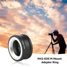 For M42-EOS M Mount Ring Adapter Camera Lens Adapter Ring for Canon Accessories M42 Lens to Canon EF-M Mirroless Camera 2024 - buy cheap