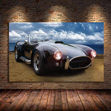 AC Cobra Car Wall Art Classic Car Poster Home Oil Canvas Painting Posters And Prints Ac Cobra Living Room Decoration Unframed 2024 - buy cheap