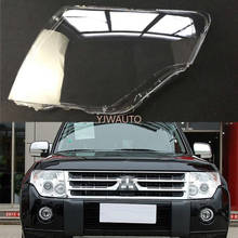 Headlamp Lens For Mitsubishi Pajero V97 V87 V93 2007 ~ 2018 Headlight Cover Car Replacement Head Light Auto Shell 2024 - buy cheap