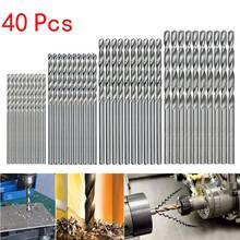 40pcs Mini Drill HSS Bit 0.5mm 2.0mm Straight Shank Twist Drill Bits Set Straight Shank Drill Bits Set Tool 2024 - buy cheap