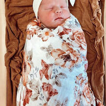 Новорожденный цветочный муслин пеленание ребенка одеяло для девочек Parisarc обертывание спальные крючки для полотенца 2024 - купить недорого