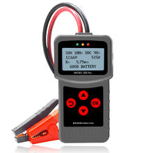 Probador de batería de coche automotriz de 12V y 24V, probador de carga multilenguaje 30-220Ah con USB para imprimir accesorios de coche 2024 - compra barato