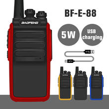 Baofeng-walkie-talkie BF-888S, radio bidireccional BF888S, portátil, CB, UHF, 400-470MHz, Comunicador, BF-E88 2024 - compra barato