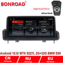 Bonroad-Radio con GPS para coche, sistema con Android 10,25, 10,0 pulgadas, SWC idrive, para BMW E90, E91, E92, E93, 2005-2012 2024 - compra barato