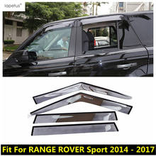 Car Window Visors Awnings Sunny Rain Protector Visor Guard Cover Kit Trim Accessories For RANGE ROVER Sport 2014 2015 2016 2017 2024 - buy cheap