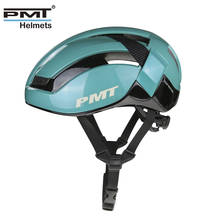 Pmt capacete de bicicleta masculino e feminino, capacetes de ciclismo de corrida de estrada ultraleve e moldado integralmente, capacete de segurança respirável 2024 - compre barato