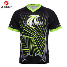 X-Tiger 100% Polyester Downhill Jerseys MTB Bike Shirt Motocross Racing Sports Wear Cycling Jerseys Short Sleeve Bike DH Shirt 2024 - buy cheap