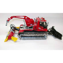 Gato de neve 1:43 pistenbully 600 com guindaste por ros 2024 - compre barato