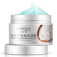 140g BIOAQUA Facial Cleanser Natural Facial Exfoliator Exfoliating Whitening Brightening Peeling Cream Gel Face Scrub Removal 2024 - buy cheap