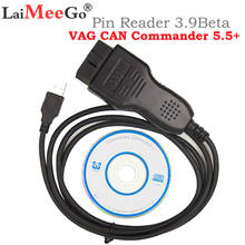 Herramienta de diagnóstico VAG CAN Commander 5,5 +, lector de pines de Cable de diagnóstico 3,9 Beta para coches para V-W/se-at/Sk-oda para Audi Scanner VAG 2024 - compra barato