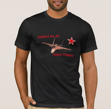 Sujoi-Camiseta de Su-35 para hombre, camisa de arquero alado, Super Flanker 2024 - compra barato