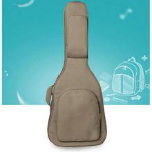 41 Inch Acoustic Guitar Bag Oxford Double Straps Soft Case Folk Guitar Concert Bag Cover with Double Shoulder Straps 2024 - buy cheap