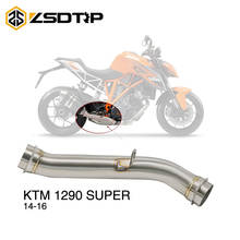 Zsdtrp-silenciador de escapamento de motocicleta, para ktm 1290, super duke r, superduke r 2014, 2015 e 2016 2024 - compre barato