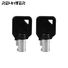 Motorcycle Blank Key Uncut Blade Black 2PCS For Harley Sportster XL 883 1200 FLHR Road King XL XLH XR Touring Models 2024 - buy cheap