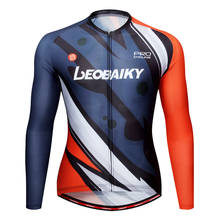 Breathable Cycling Jersey Men Bicycle Shirts Mtb Clothing Road Bike Top Sportswear Riding Blouses Ciclismo Summer Long Sleeves 2024 - buy cheap