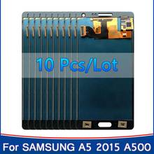 Pantalla de 5,0 pulgadas para móvil, repuesto de digitalizador táctil TFT LCD para SAMSUNG Galaxy A5 2015, A500, A500F, A500M, SM-A500F, 10 Uds. 2024 - compra barato