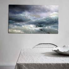 Poster Vintage Ivan Aivazovsky Canvas Painting Prints Living Room Home Decoration Modern Wall Art Oil Painting Posters Pictures 2024 - buy cheap