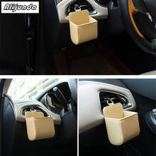 Коробка-органайзер в автомобиль сумка воздуховод приборная панель висячая кожаная коробка для Toyota Camry Corolla RAV4 Yaris Highlander/Land Cruiser/PRADO 2024 - купить недорого