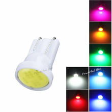 Lámpara de luz LED COB para coche, luz de lectura de cúpula de puerta, 50 x T10/w5w, 1W, DC12V, motocicleta y bicicleta 2024 - compra barato