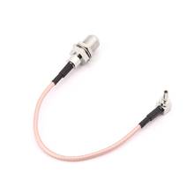 F Type Female Jack To CRC9 Male Right Angle RG316 Pigtail Cable 15cm For HUAWEI Modem 2024 - buy cheap