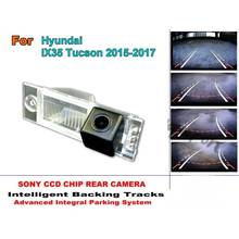 Câmera automotiva com visão noturna, para hyundai ix35, tucson, 2015 a 2018, módulo de faixas, estacionamento inteligente, ccd 2024 - compre barato