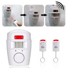 Sensitive wireless motion sensor alarm security detector indoor and outdoor alarm system, home garage with remote control 2024 - buy cheap