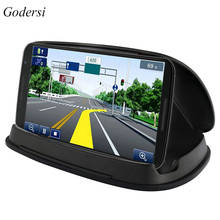 Car GPS Mount Holder For Navigation 3-6.8 Inch Phone Stand Dashboard Anti Slip Mat Stable Tablet Bracket Stand With Free Gift 2024 - buy cheap