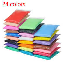 Plastilina de colores para niños, arcilla polimérica de aprendizaje para modelar, secado al aire, 250g, 24 colores 2024 - compra barato